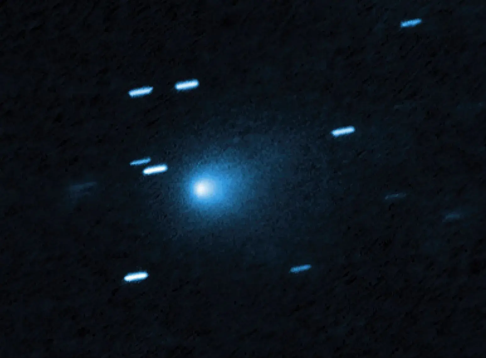 Comet Atlas from Hubble's view