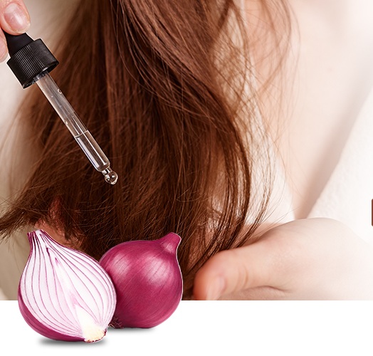 Properties of onion juice for hair