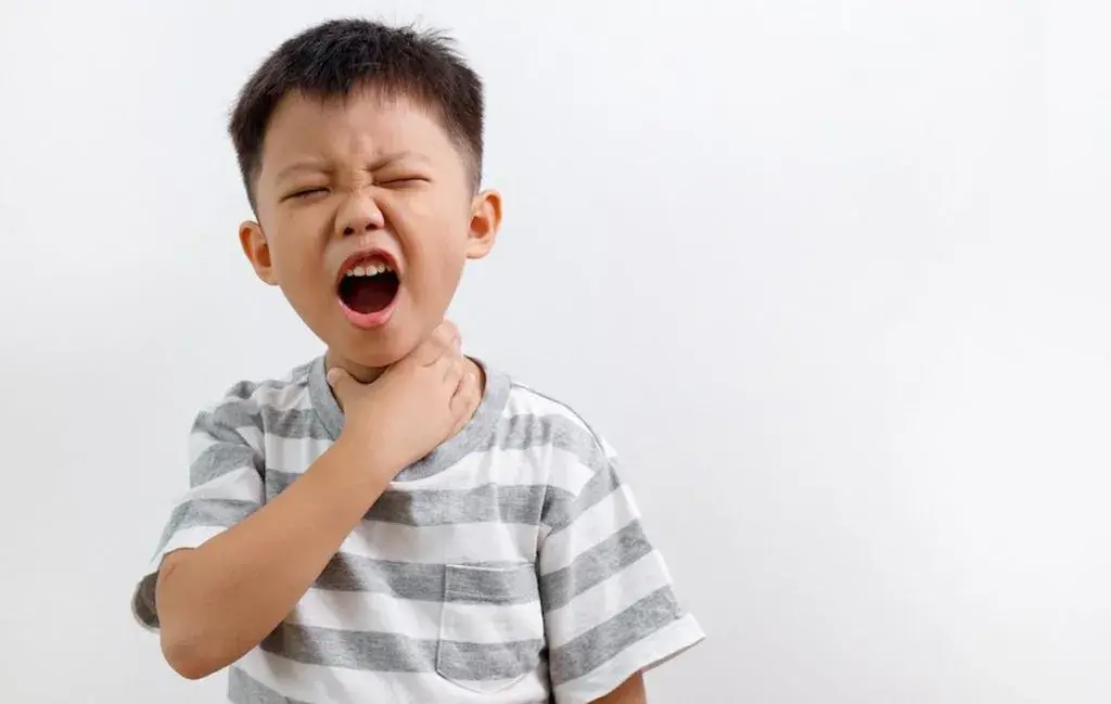 Sharp sore throat