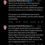 Shooting at US National Guard troops near the White House