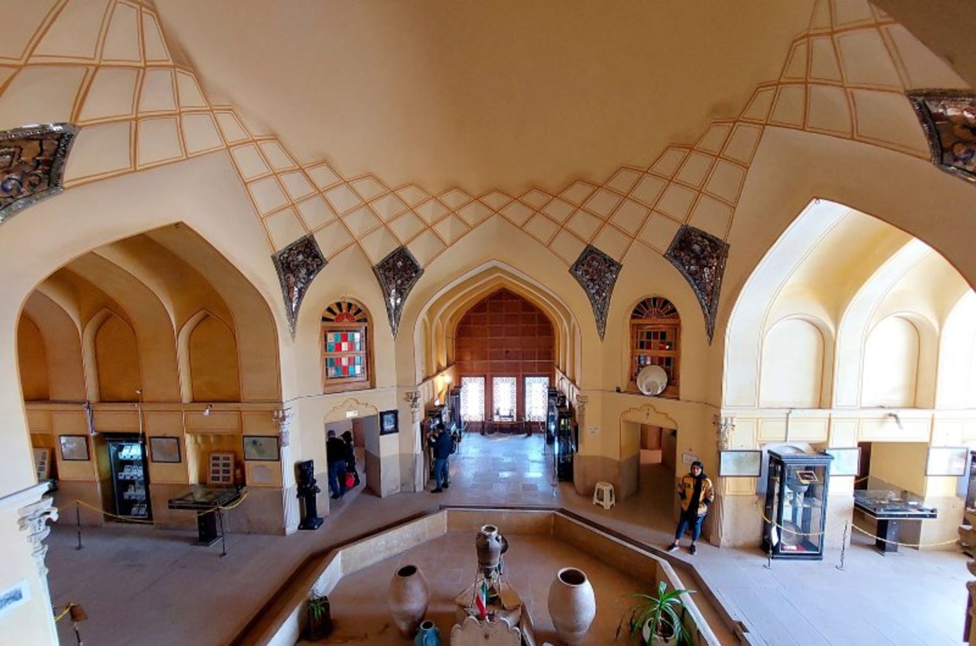 The interior of Bagh Delgosha mansion, Shiraz