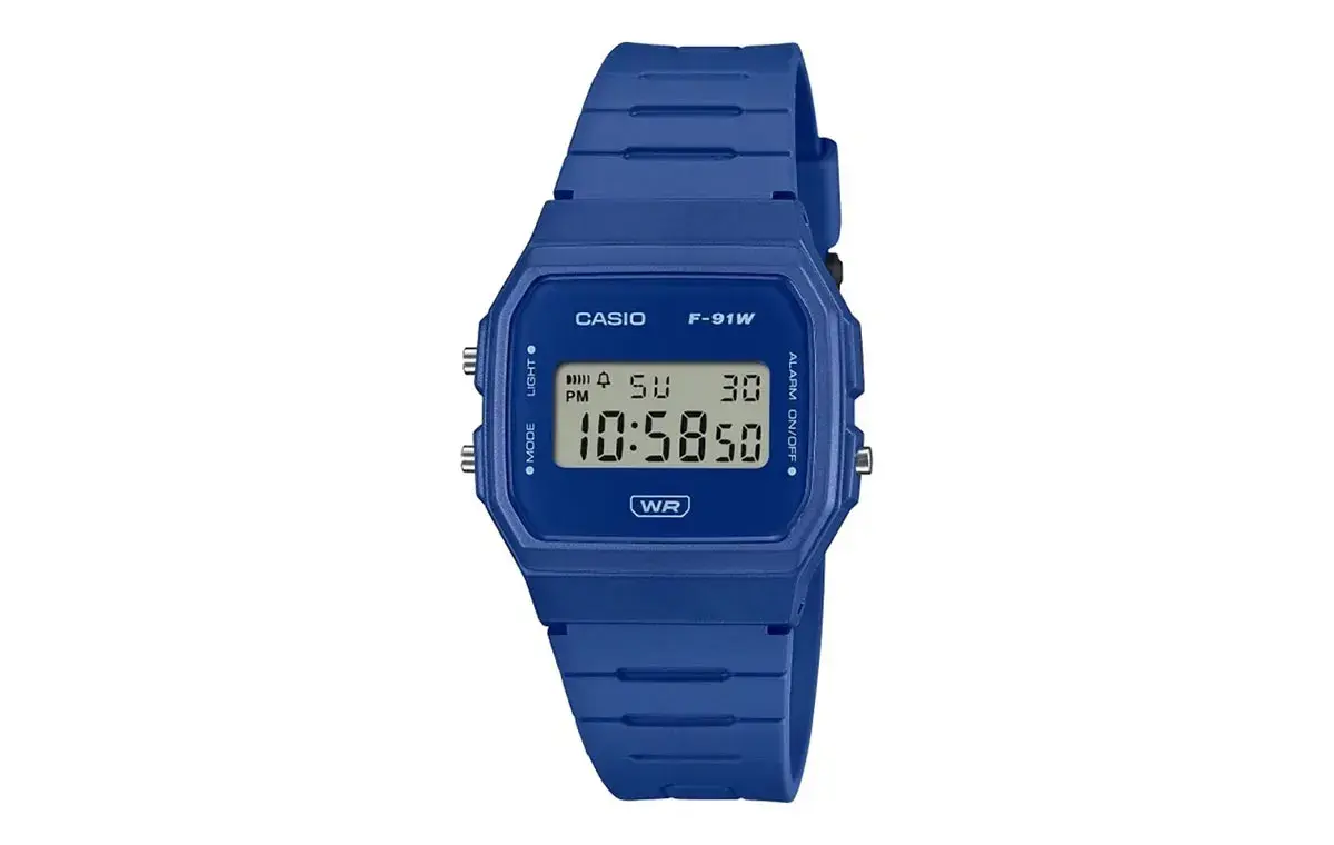 Casio F-91WB-2A1DF men's digital wristwatch