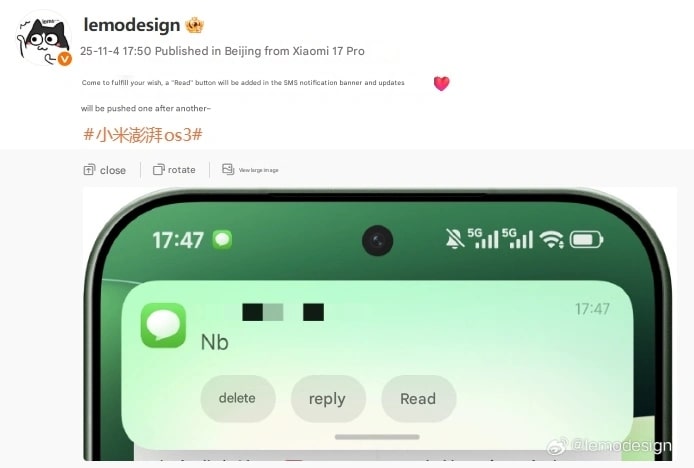 You asked, Xiaomi did: Bringing back a feature removed in HyperOS 3 - Diginoy
