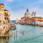 Grand canal of Venice and surrounding buildings