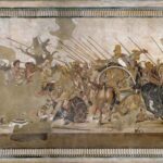 The image of the war between Alexander and the Achaemenid king in the Alexander mosaic of Italy