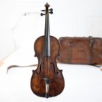 Wallace Hartley's violin recovered from the Titanic