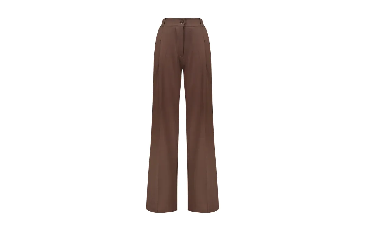 Brown half-bag pas for women