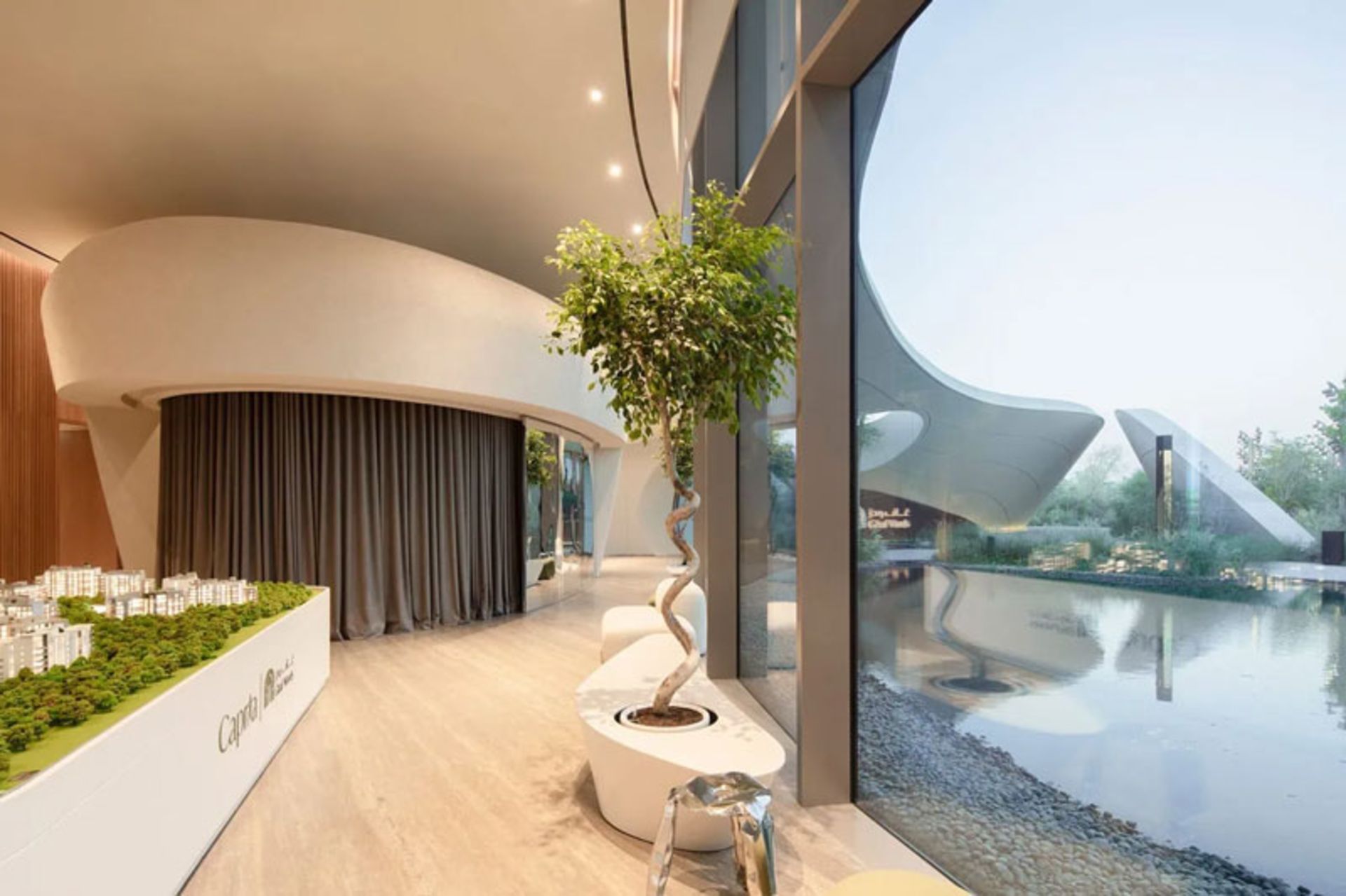 Resideial spaces in Ghaf Woods Dubai
