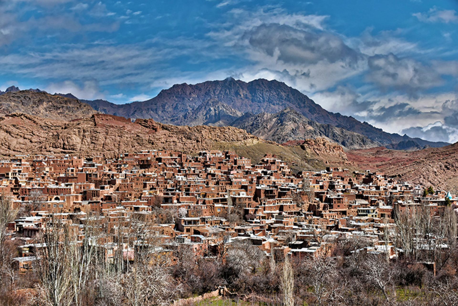 Abyaneh village and traditional houses of the village