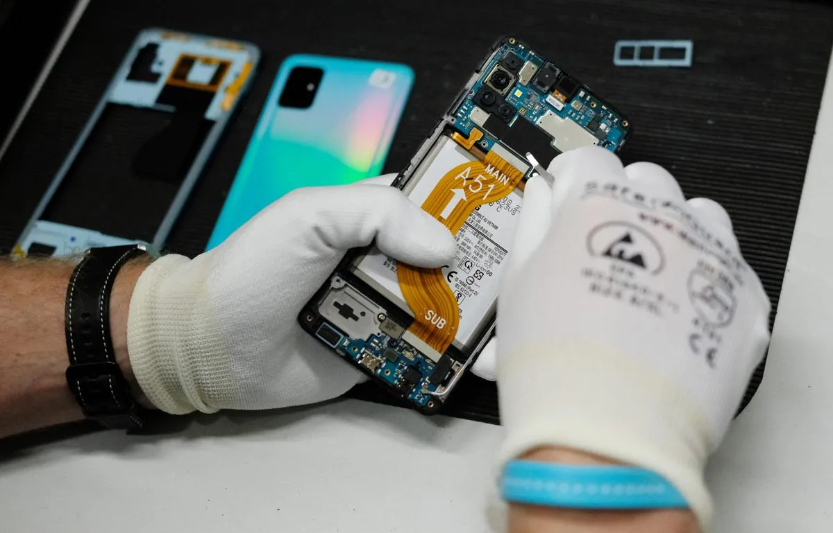 Samsung phone recycling