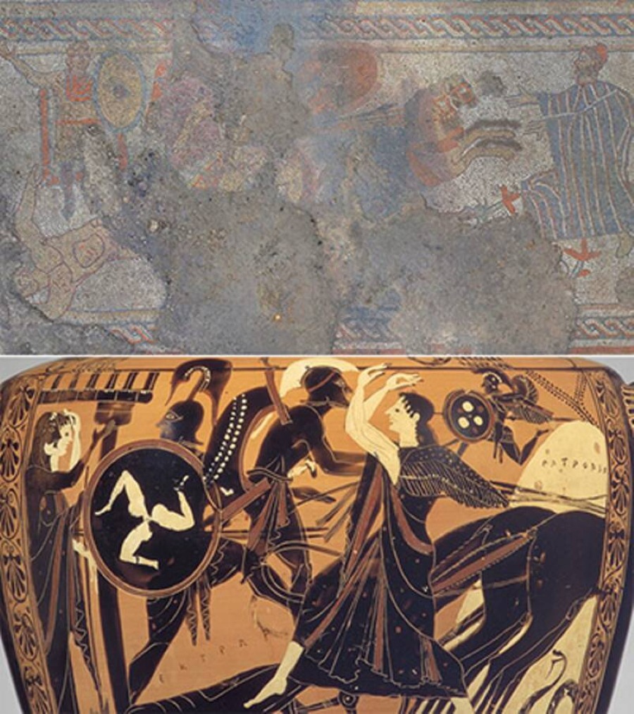 Historic discovery in England: Keton mosaics reveal lost story of Trojan War - Diginoy