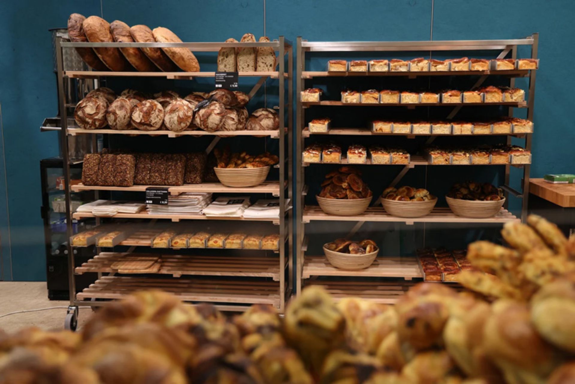German bread shelf