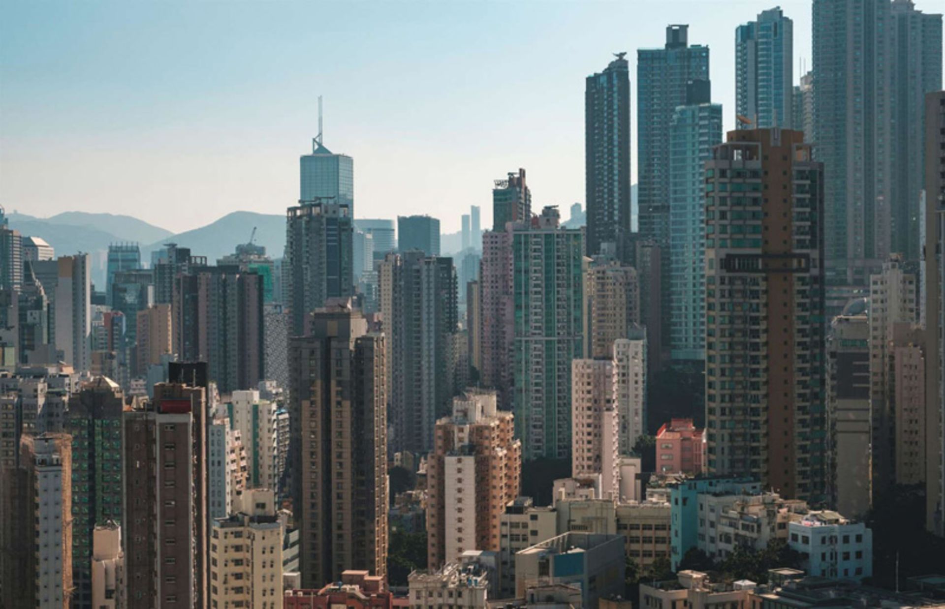 City skyscrapers 
