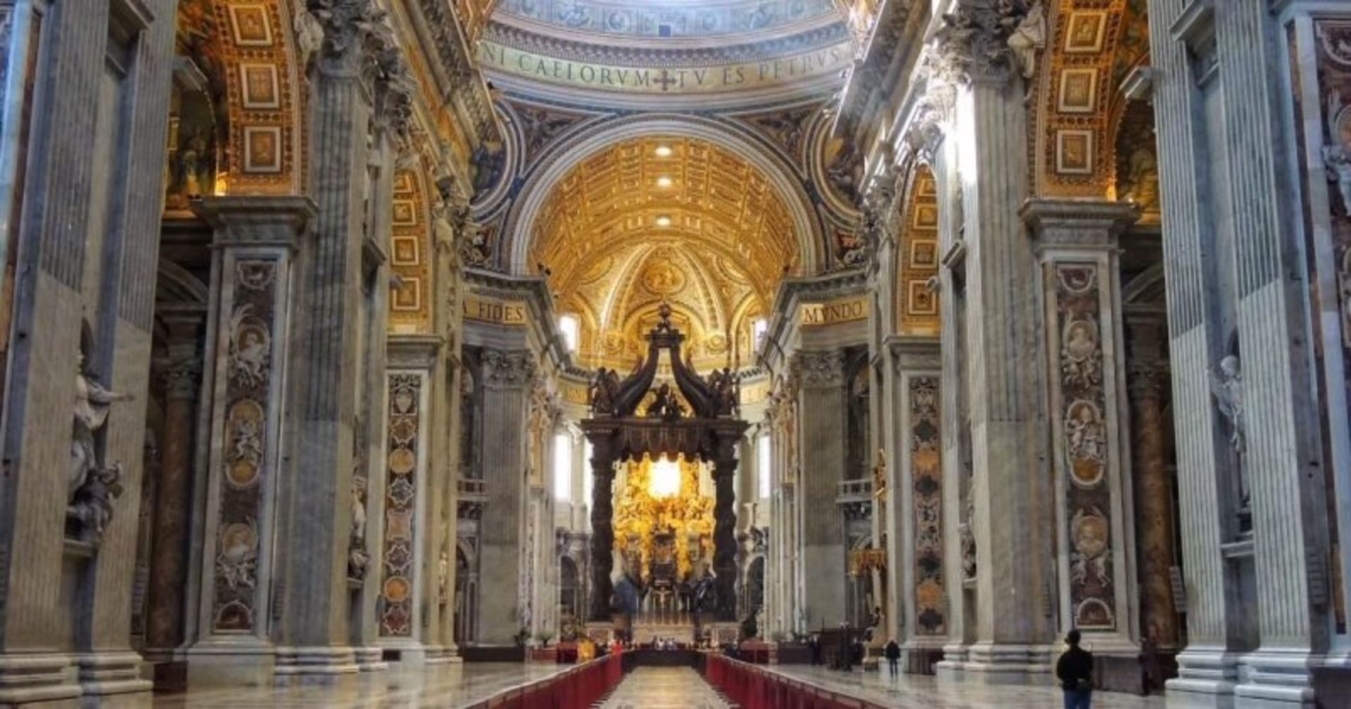 Ierior of St. Peter's Basilica, Vatican