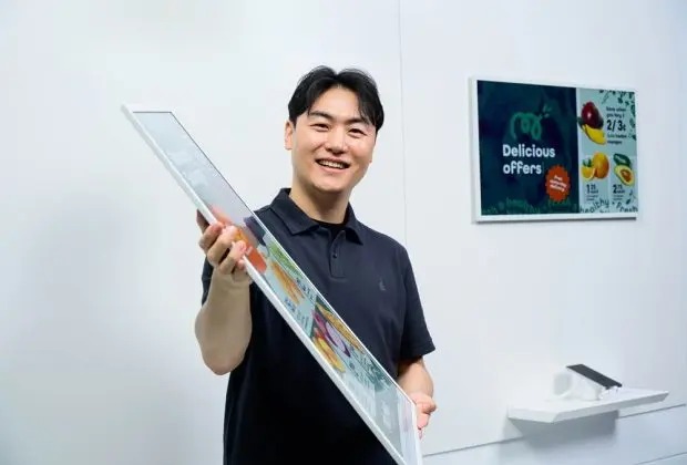 Samsung Color E-Paper display