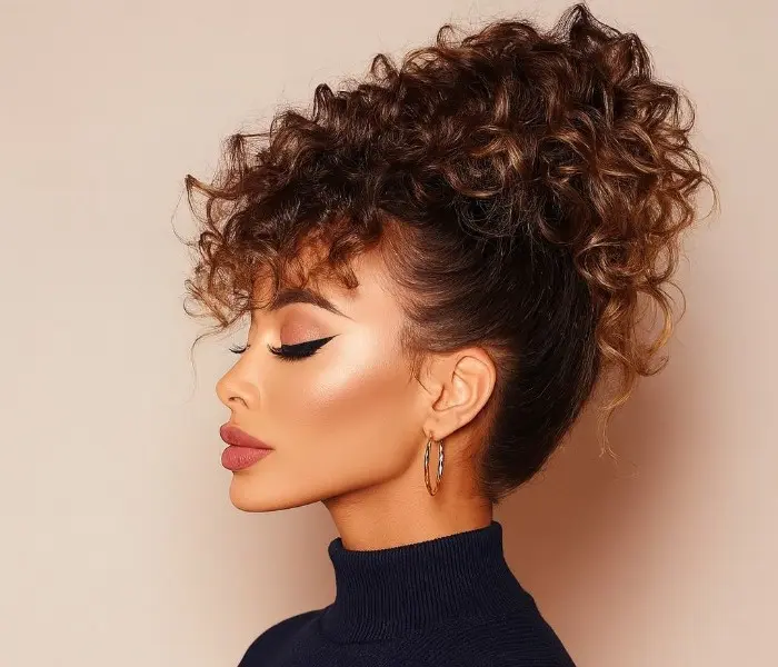 Tomato curly hair