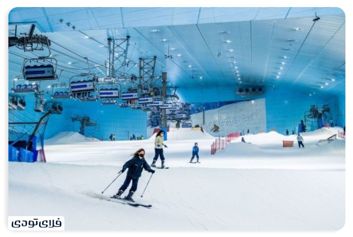Christmas in Dubai Skiing in Dubai