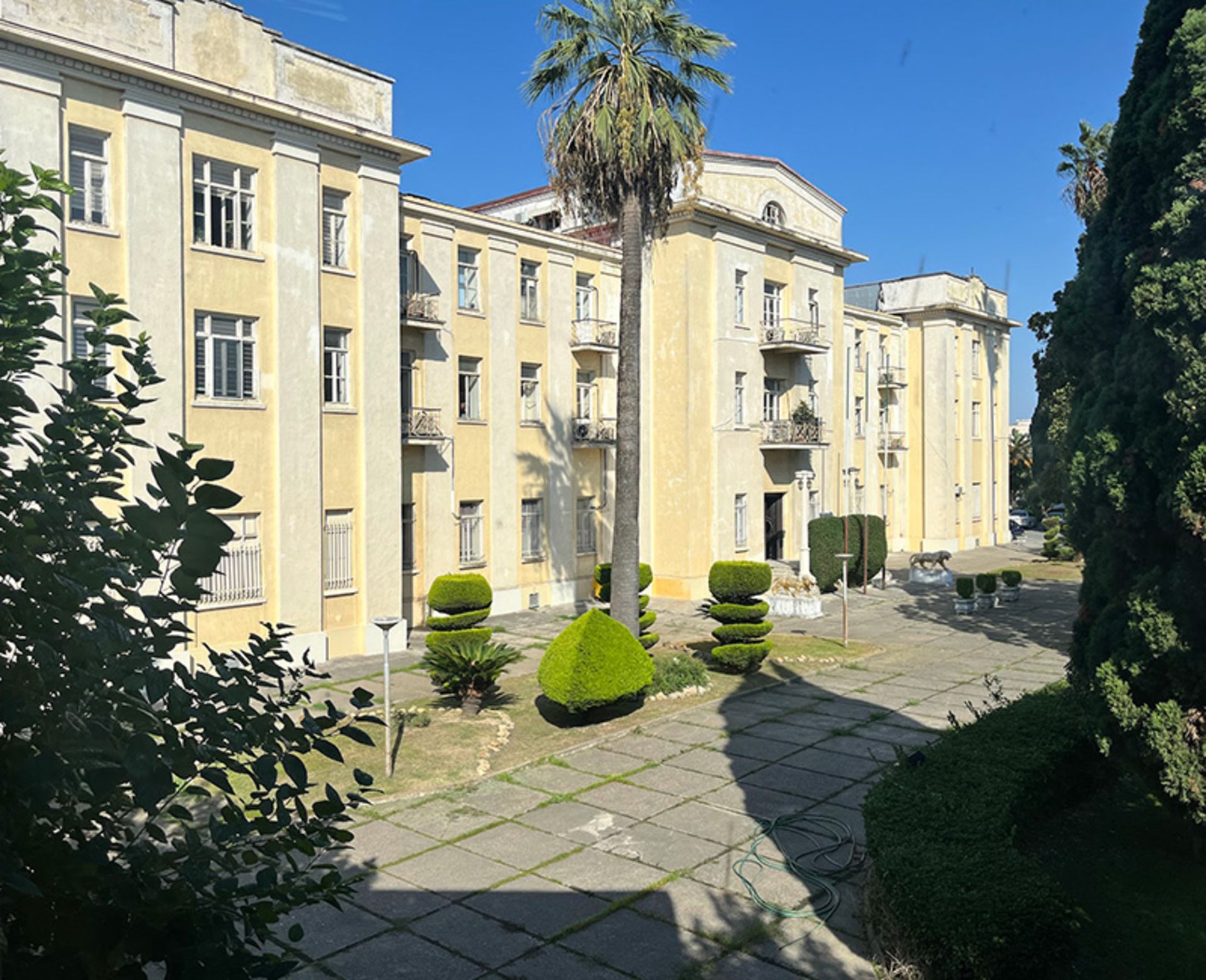 The old building of Mazandaran University in Babolsar