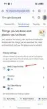 Android privacy settings