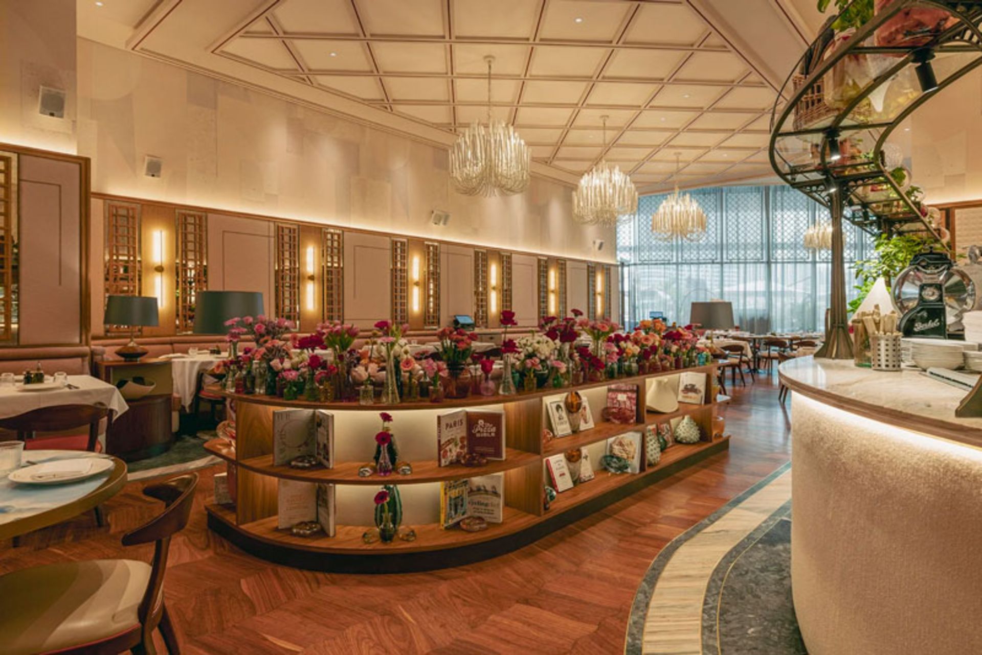 The ierior of Ani mansion restaura with high ceiling 