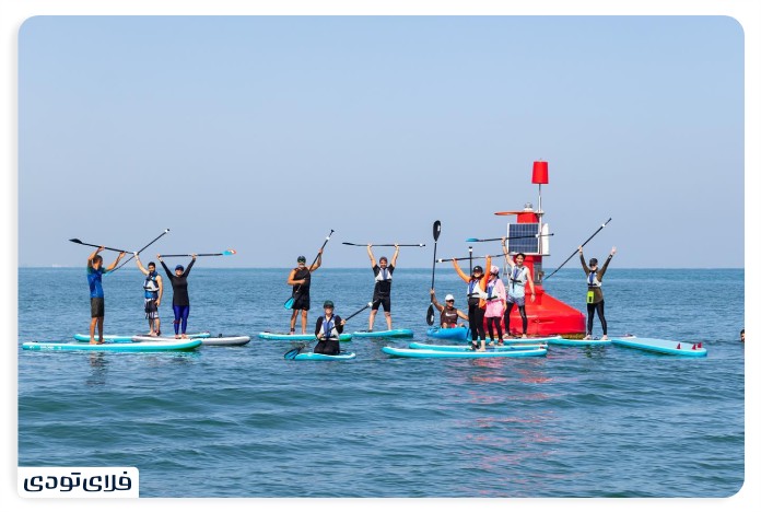 Zero to one hundred water activities in Kish Exciteme on the island