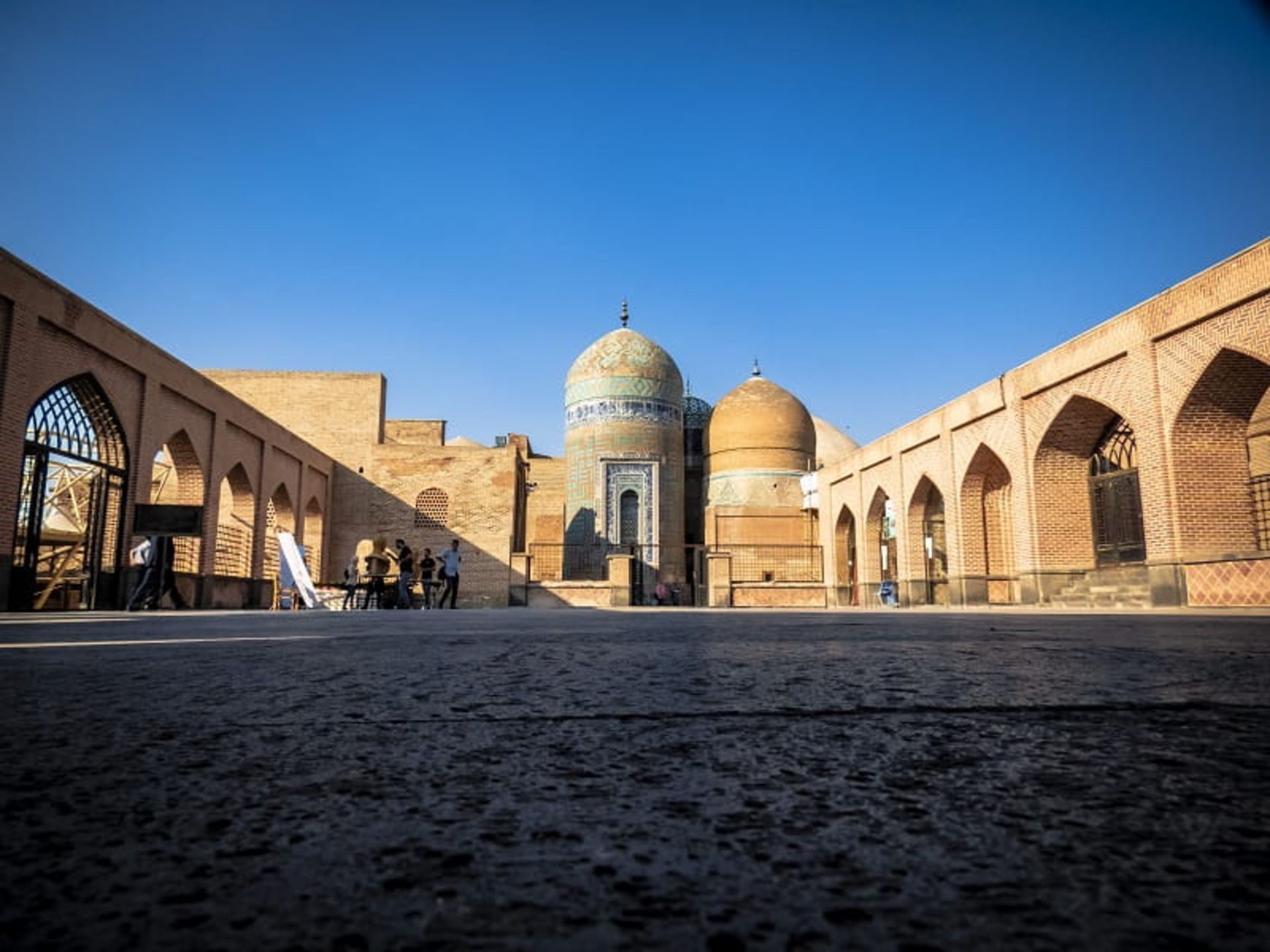 The grave yard of Sheikh Safiuddin Ardabili