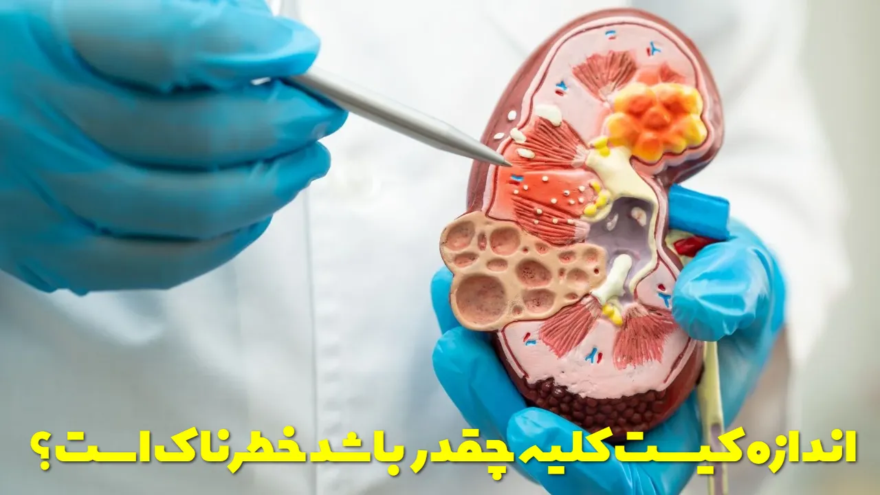 How dangerous is the size of a kidney cyst?
