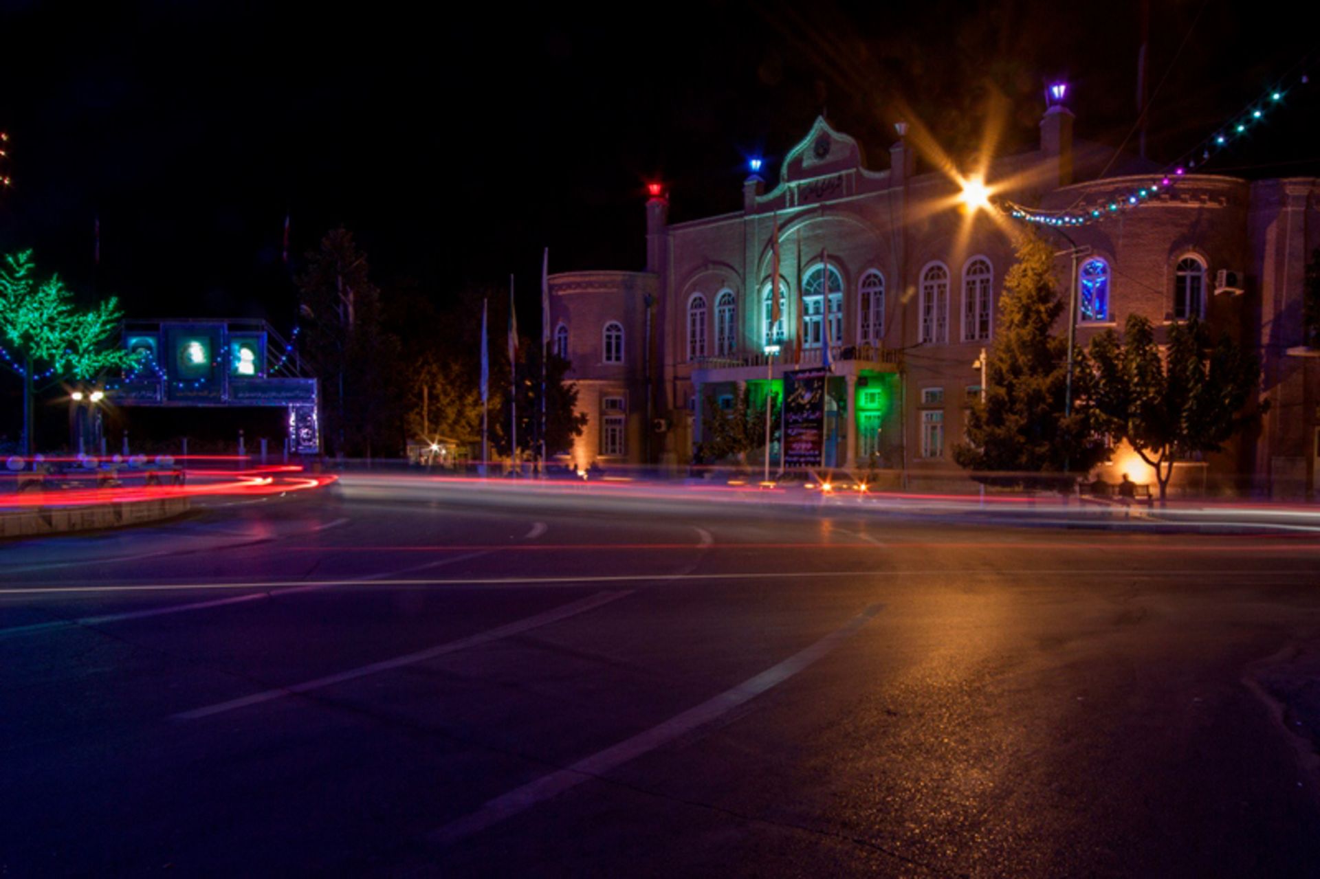 Urmia municipal building in the state square