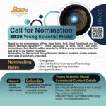 The call for the 2026 Young Scientist Medal was published; Introduction of candidates until the end of December