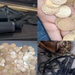 Discovery of Sassanid coins