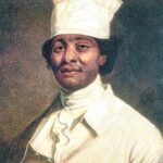 Painted portrait of James Hemings, American chef