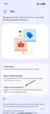 Android privacy settings