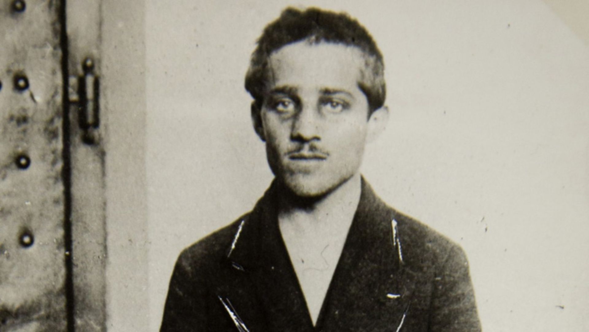 Black and white photo of Gavrilo Princip