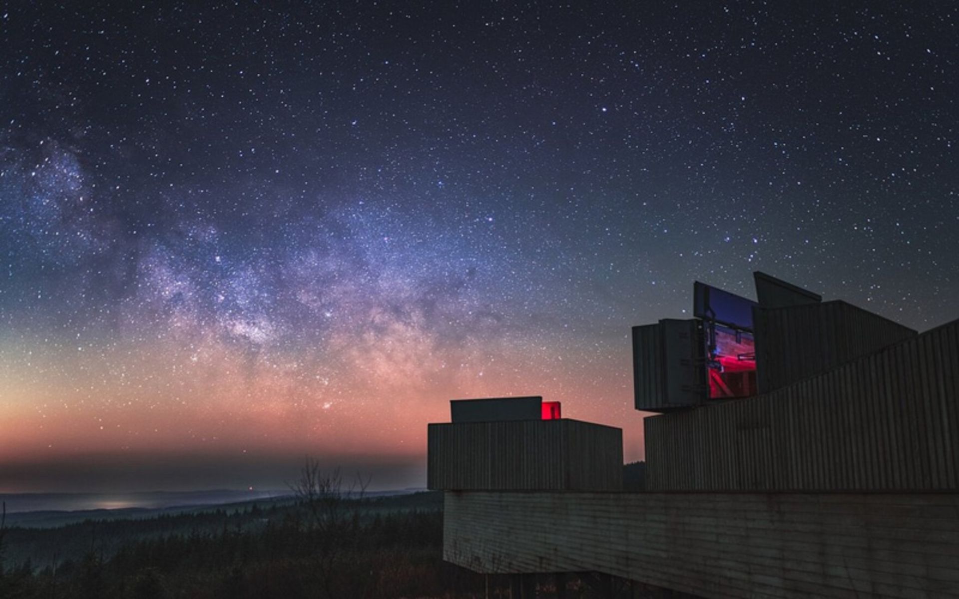 Stargazing in Northumberland