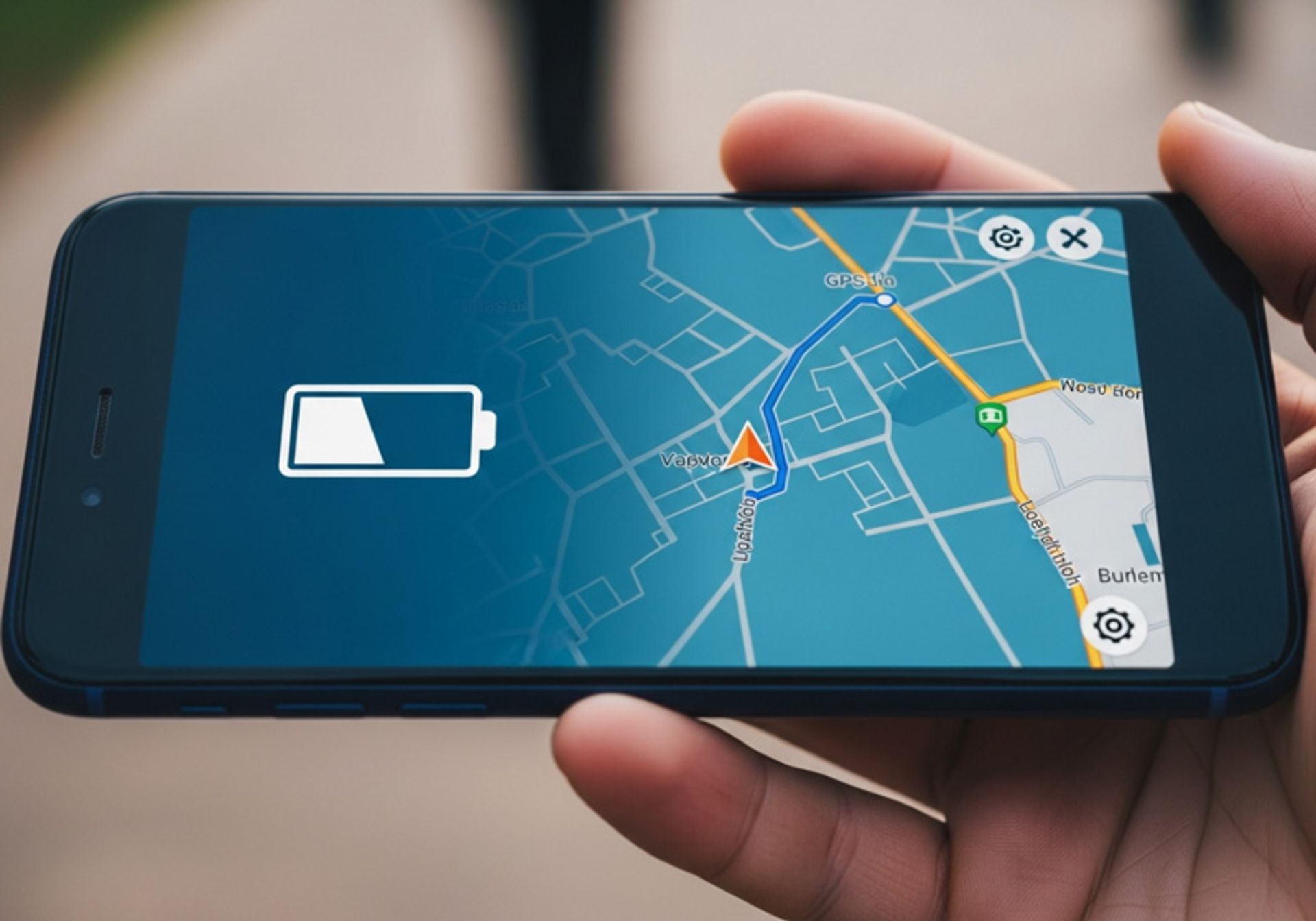 Routing with a low-charge phone
