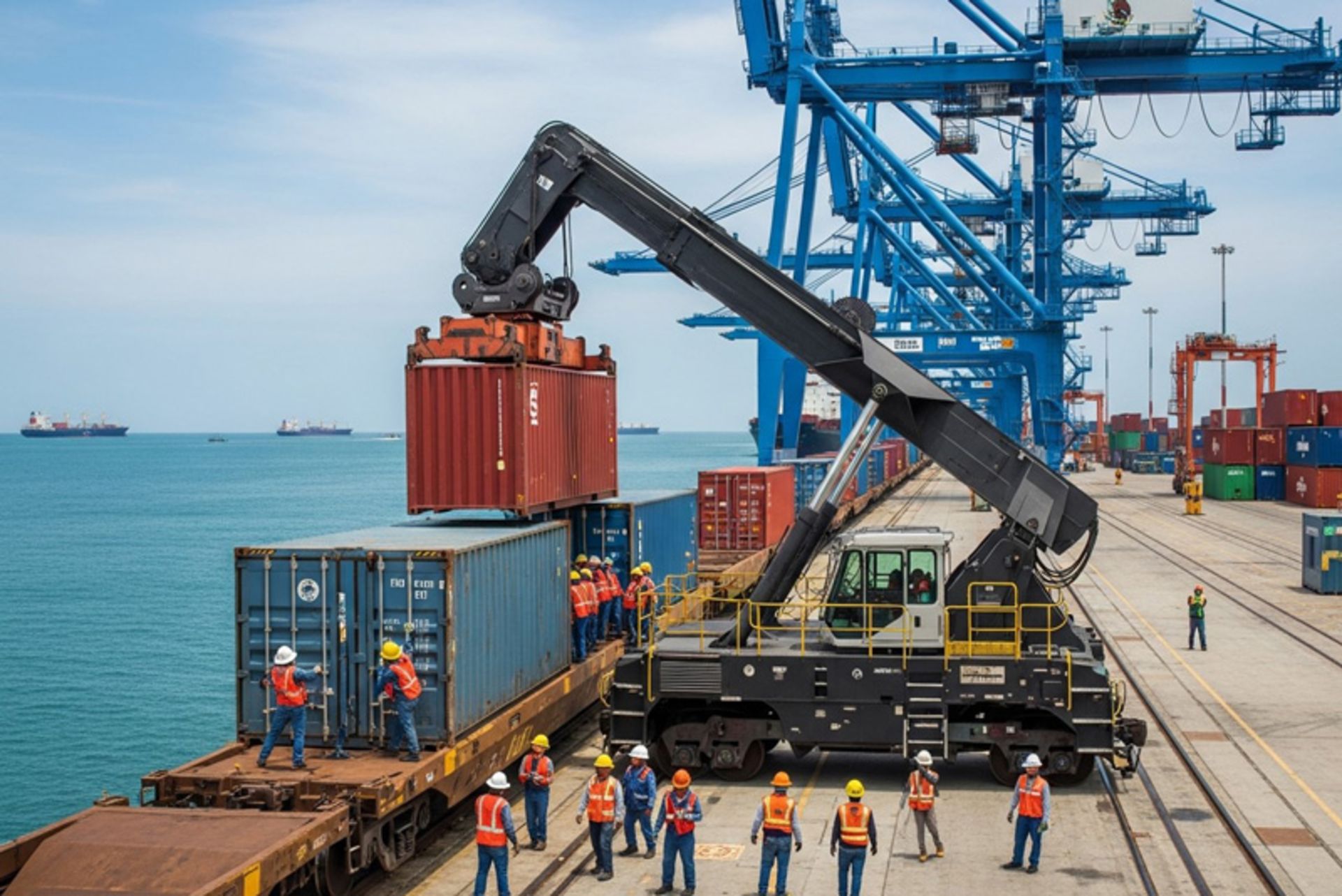 Loading in the Tewaepec Corridor in Mexico