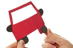 Father's day craft with cardboard