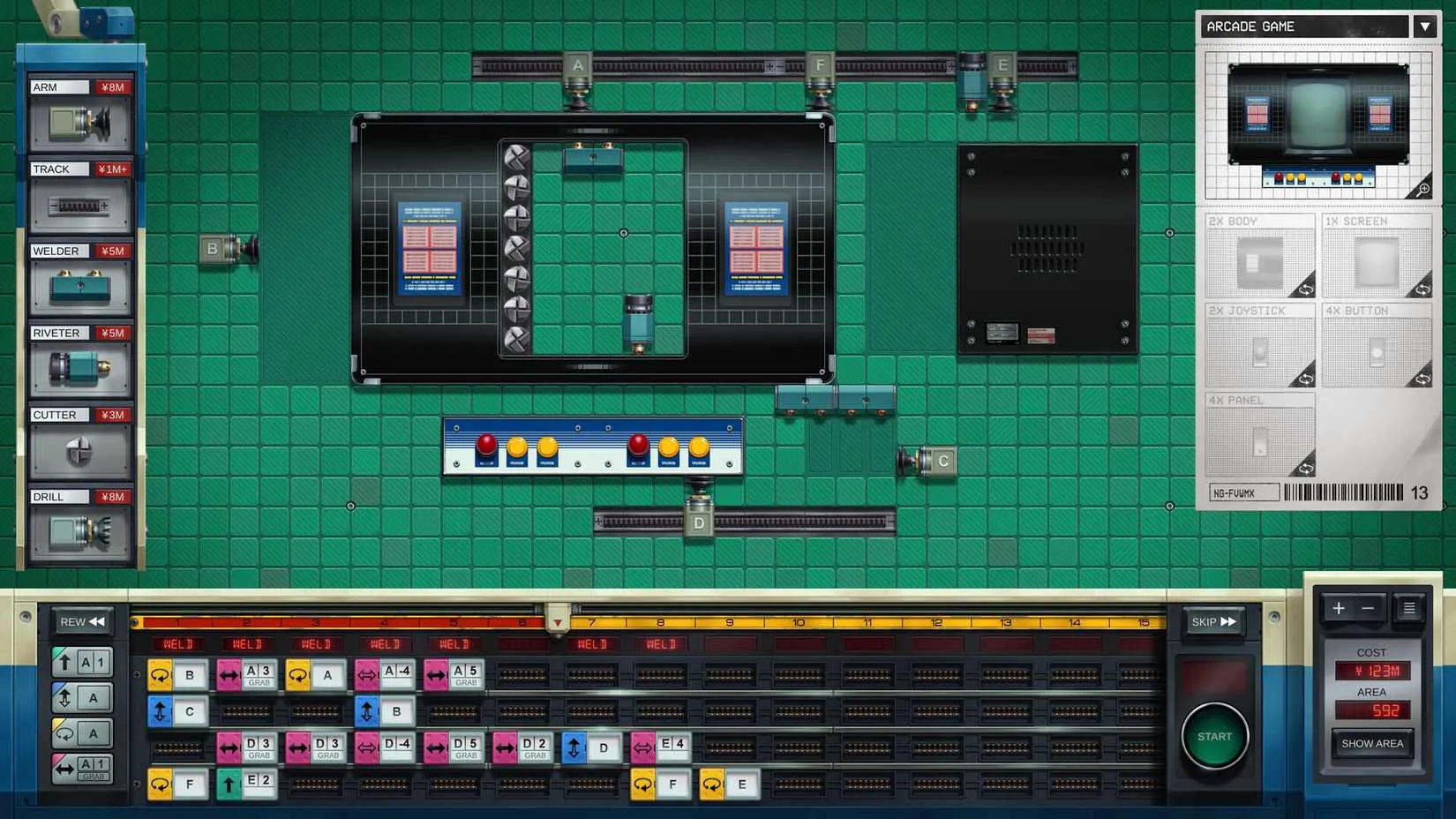 Kaizen: A Factory Story game 