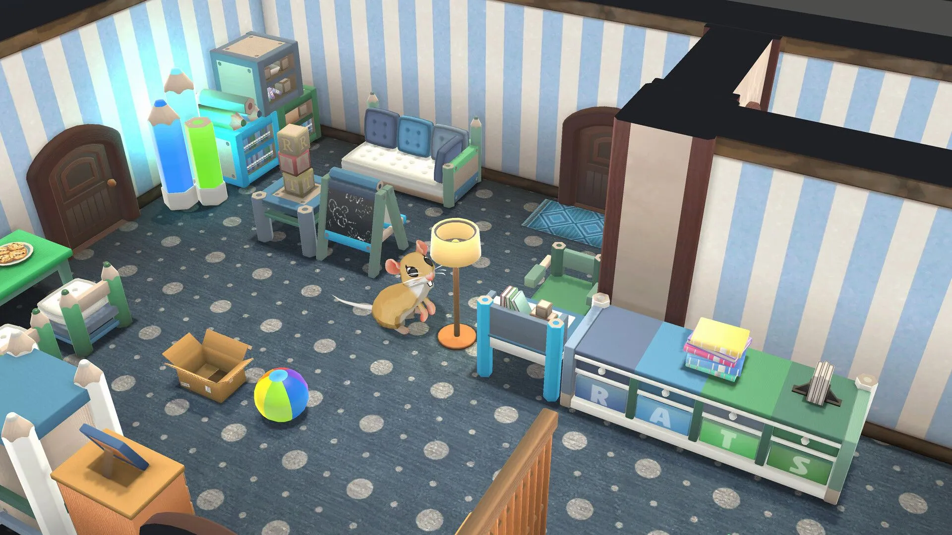 Squeakross game: Home Squeak Home 