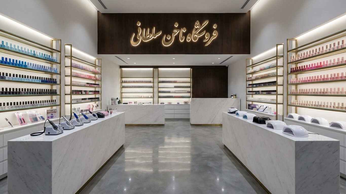 Soltani Nail Plaing Equipme Store, a major shopping ceer for nail materials