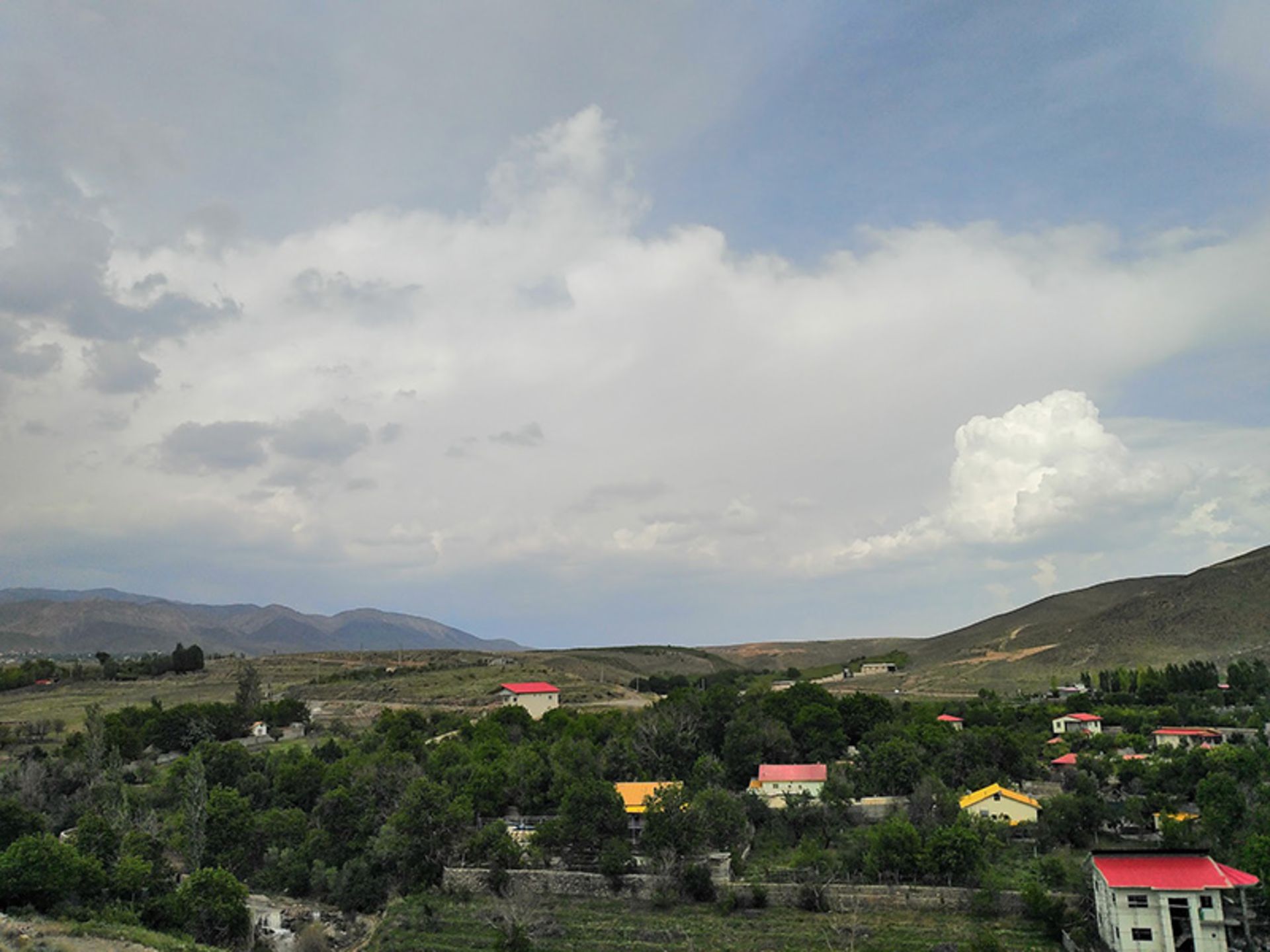 Lush nature and cool village houses