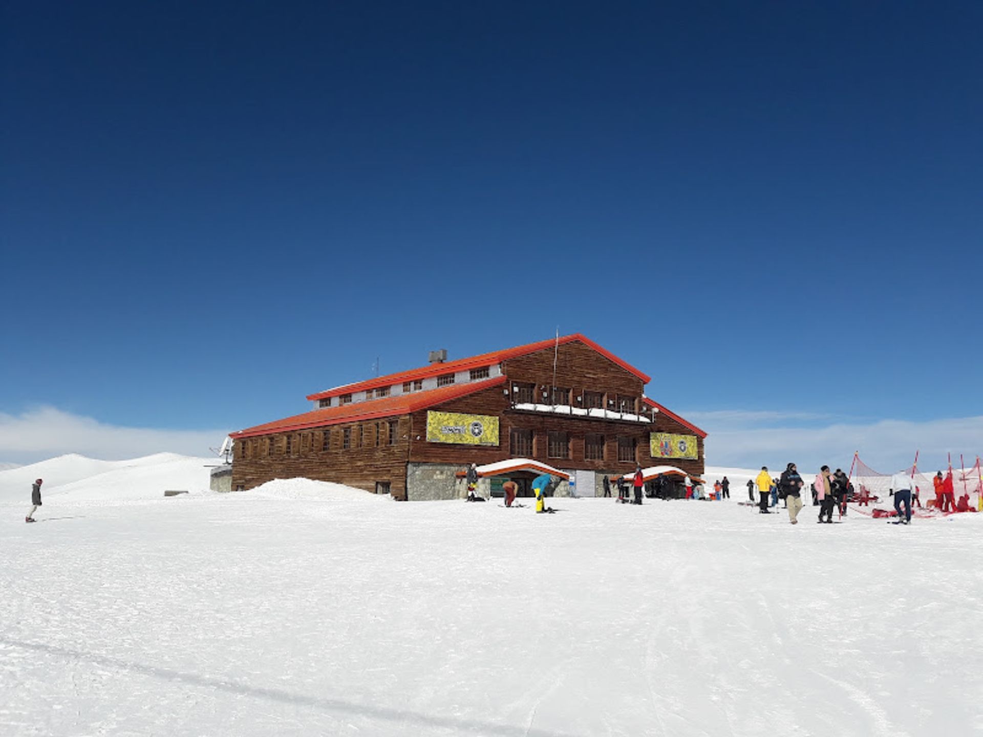 Resort ski resort hotel and cafe restaura