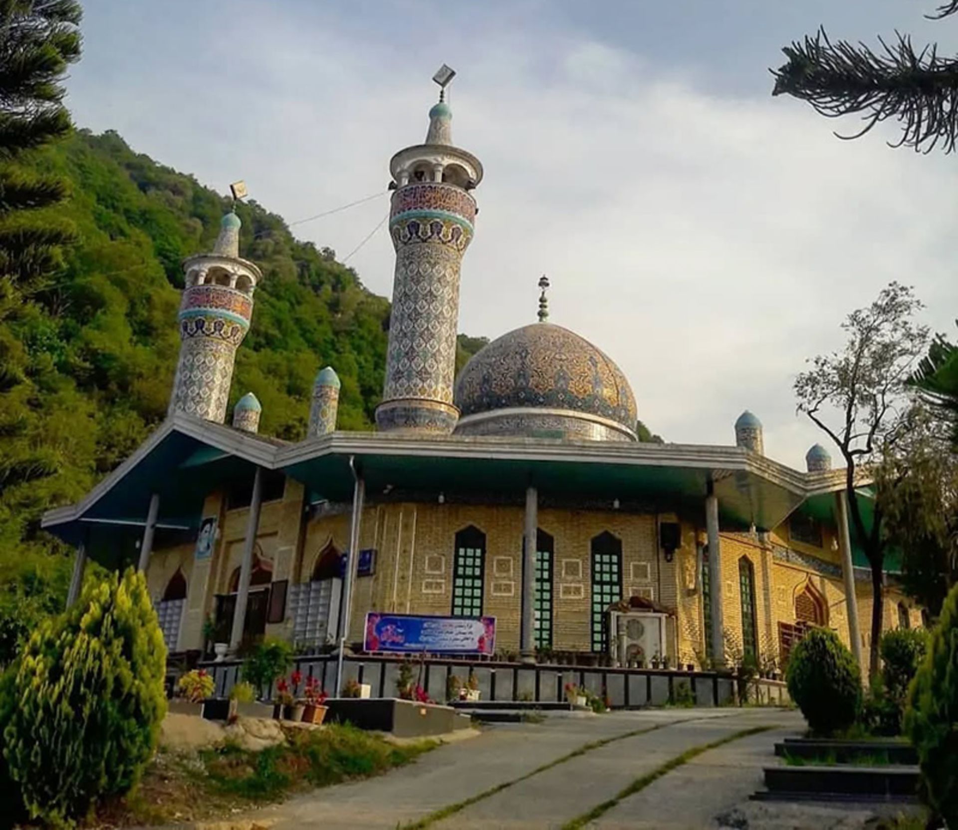 The tomb of Abulfazl (Abu Talib) Jafar bin Muhammad in Miandeh village