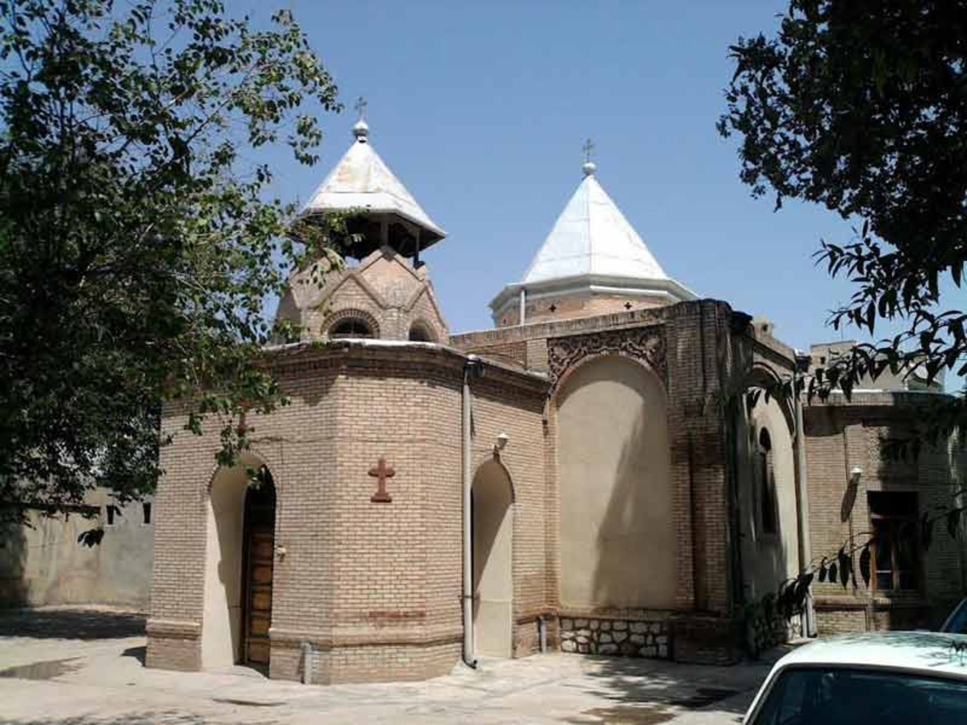 The historical monume of Rafi Qazvin Church