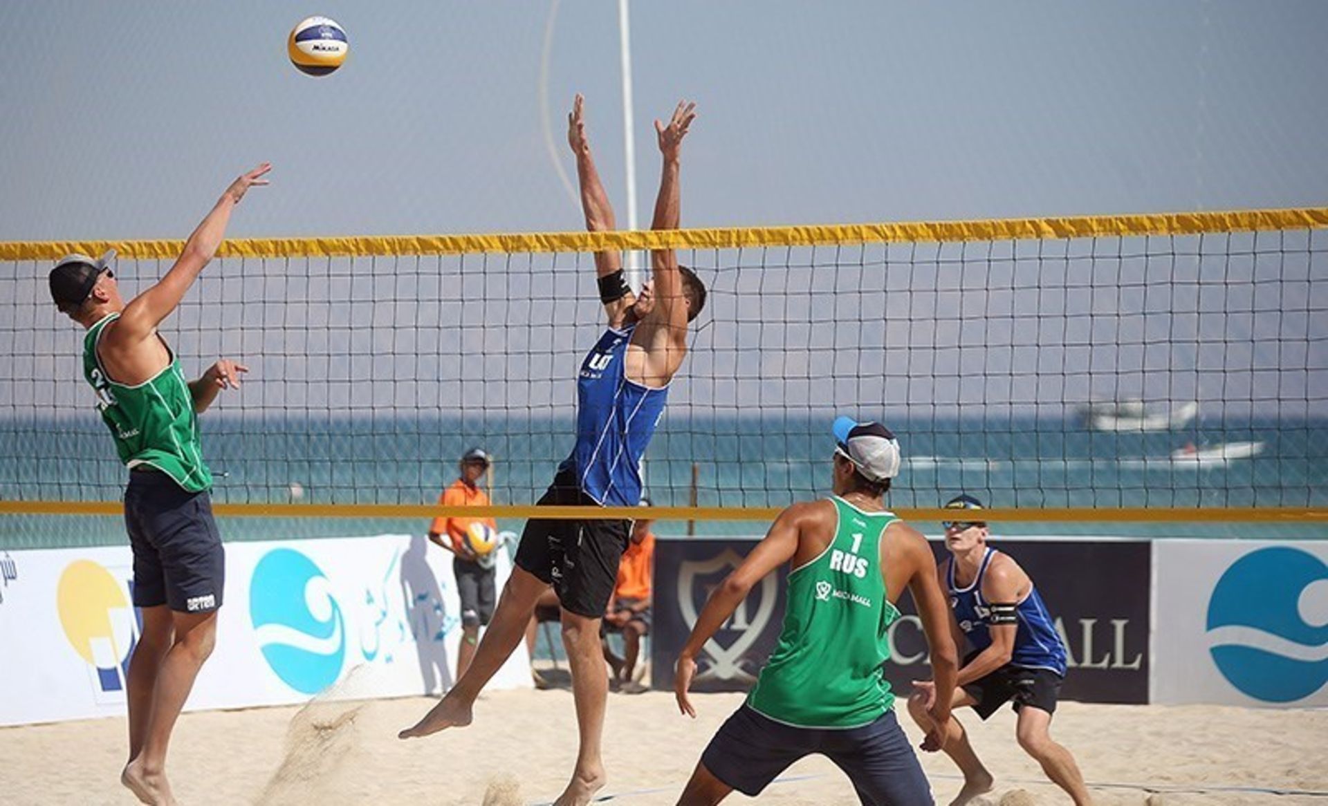 Beach volleyball at Mr. Kish beach
