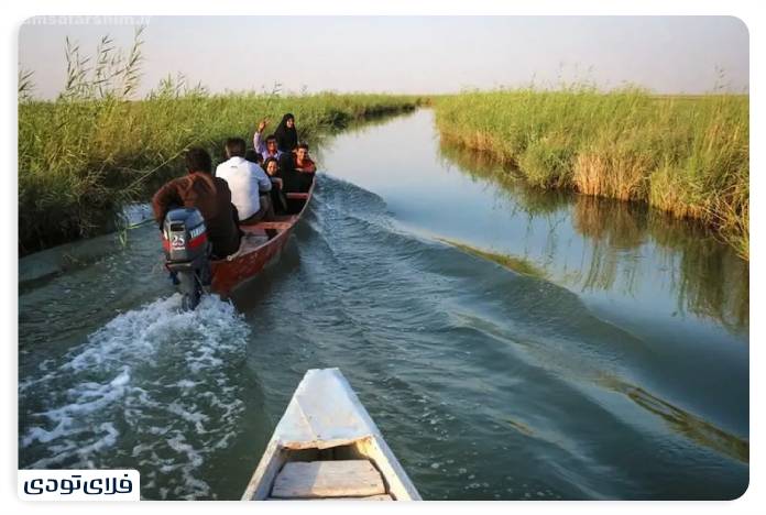 Where is the Shadgan lagoon? | Information before the trip