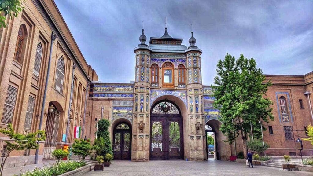 Iranian garden and national garden of Tehran