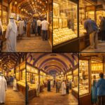 Old and spectacular gold markets in international countries