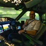 Aurora from the pilot's view