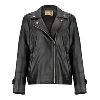 Elsana women's leather jacket, Dylan model, code 156201